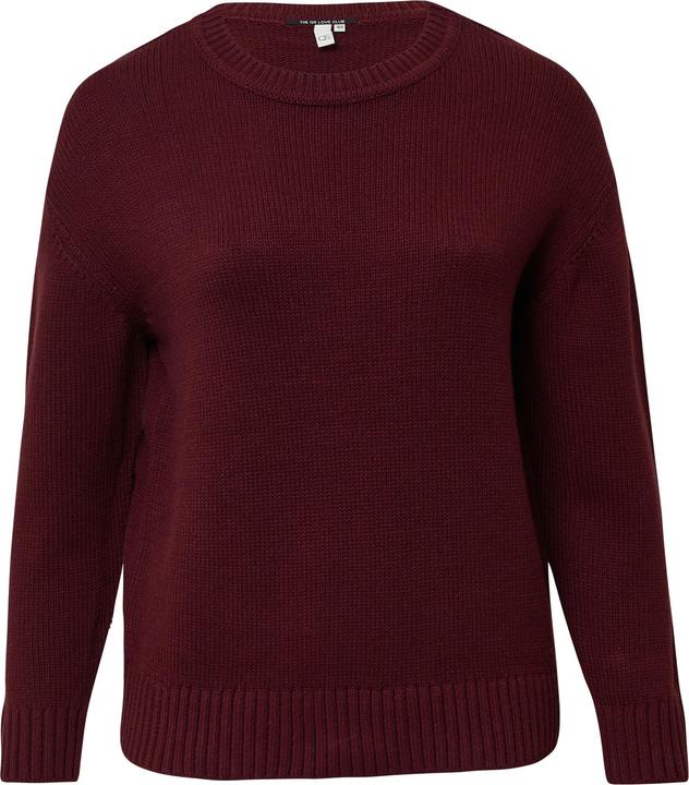 Produktbild s.Oliver Strickpullover Strickpullover aus weicher Baumwollmischung (46)