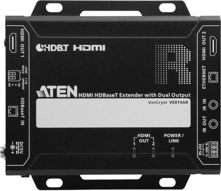 Actual product image Aten HDMI HDBaseT receiver with two outputs (4K at 100 m) (HDBaseT Class A)