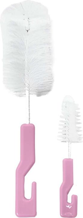 Spazzola 2 In 1 NUK Per Biberon E Tettarelle - Design Flessibile Con Detergente Integrato - Foto 2