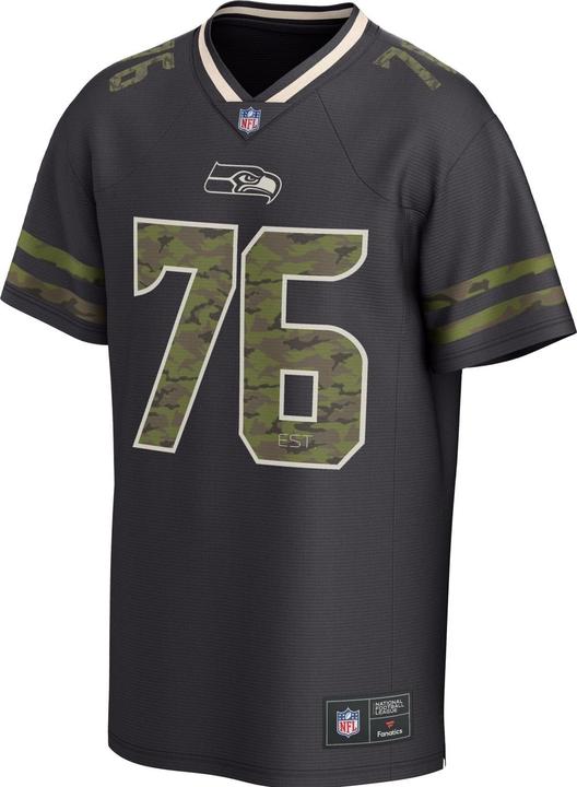 Image du produit Fanatics Seattle Seahawks NFL Supporters Jersey noir wood (S)