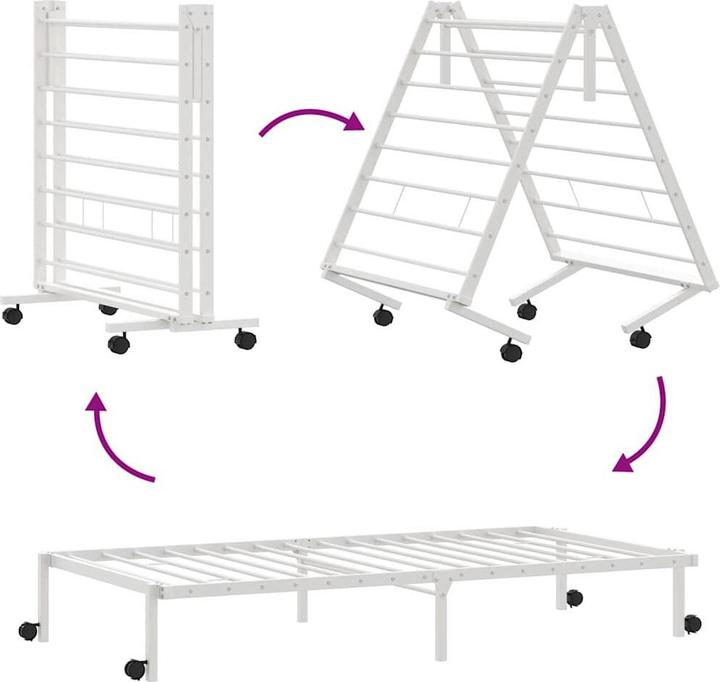 Image du produit vidaXL Bettgestell (107 x 203 cm)