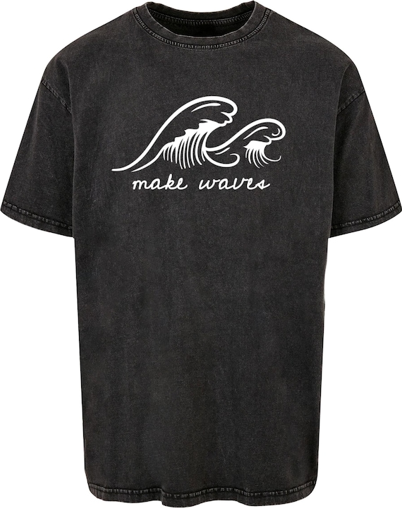 Immagine prodotto Merchcode Estate - Make waves - Maglietta oversize lavata con acido - 113039 (3XL)