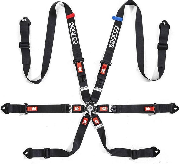 Sparco Racing belt 6-point Competition H-2 PU (FIA)