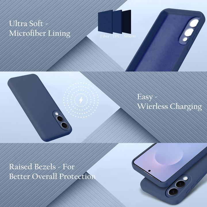 Image du produit Cadorabo Coque pour Samsung Galaxy S25 Edge TPU Liquid Silicone Case (Samsung Galaxy S25 Edge)