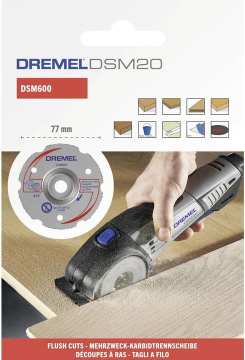 Actual product image Dremel Multi-purpose straight cutting disc (1 piece)