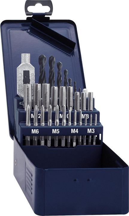 Produktbild Eventus Gewindebohrer Sortiment 29-teilig M3-M12
