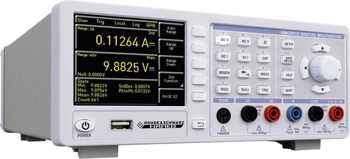 Produktbild Rohde & Schwarz HMC8012 Ethernet/USB Tisch-Mul (CAT II 600V)