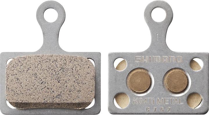 Actual product image Shimano Brake pads K04Ti metal pair (Shimano, Semi-metallic)