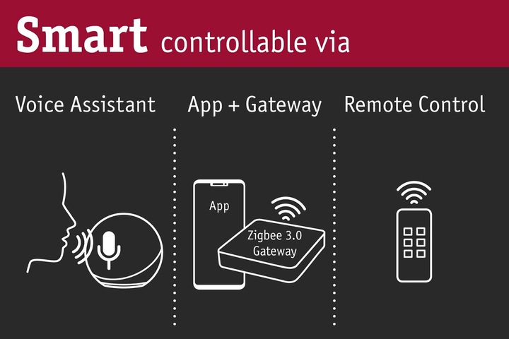 Produktbild Paulmann Smart Home Fernbedienung Gent Zigbee