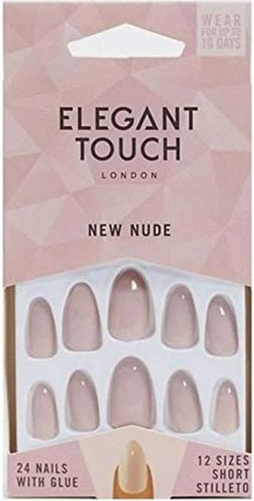 Produktbild Elegant Touch Kunstnägel New Nude 24 Stk. (Kunstnägel, Blush Suede, New Nude)