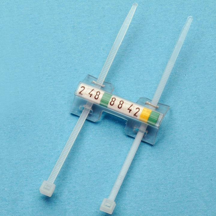 Produktbild Brady Mod. Ademark-Träger mit 2 Kabelbindern, 10 x 32