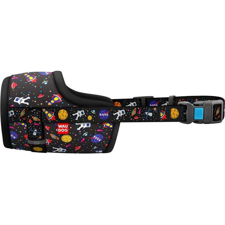 Waudog NASA Hund MaulkorbGrS (S, Hund, Hundesport), Halsband + Leine
