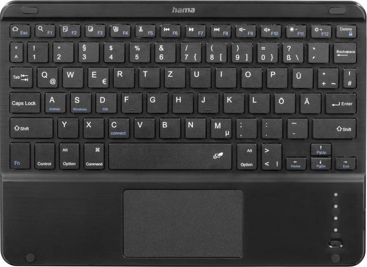 Image du produit Hama Tablet-Case mit BT-Tastatur sw (DE, Samsung Galaxy Tab A11+, Samsung Galaxy Tab A9+)