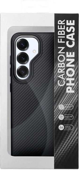 Produktbild Samsung Carbon Elite Mag Cover - S25 BLACK (Samsung Galaxy S25)