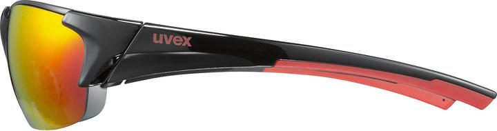 Actual product image Uvex Sports blaze lll 2.0 (Black Red, Clear, Mirror Red, Litemirror Orange)