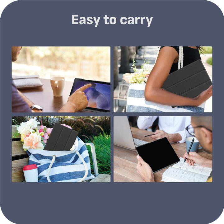 Produktbild Cazy Premium Smart Hülle Kompatibel mit Samsung Galaxy Tab A8 - Schutz Etui Hülle - Automatischem (Galaxy Tab A8)