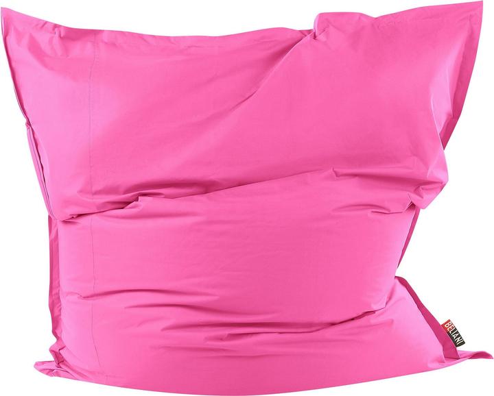 Beliani Beanbag with inner bag for indoor and outdoor use 180 x 230 cm pink FUZZY