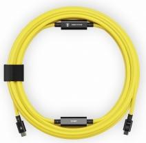 Actual product image Cobra CobraTether USB-C Cable 10Gbit 10m Straight to Straight Ÿellow (10 m, USB 3.2 Gen 2)