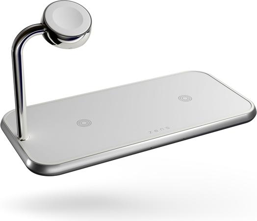 Actual product image Zens Aluminium Dual Wireless Charger + Watch (20 W)