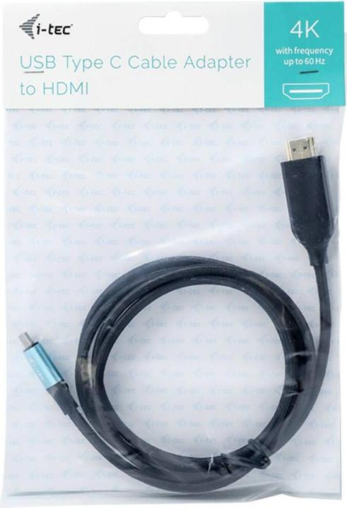 Image du produit i-tec USB Typ C — HDMI (Typ A) (1.50 m, USB Type C, 2.0)