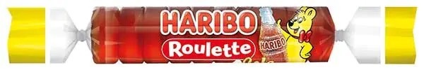 Produktbild Haribo Cola-Roulette 25g (1 Stk., 25 g)