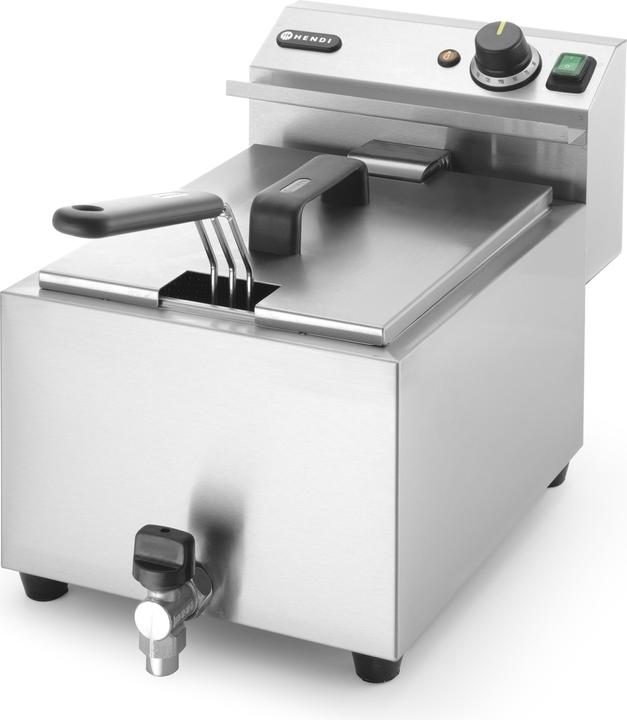 Image du produit Hendi Friteuse Profi Line avec robinet de vidange 8 l 230V-3500W