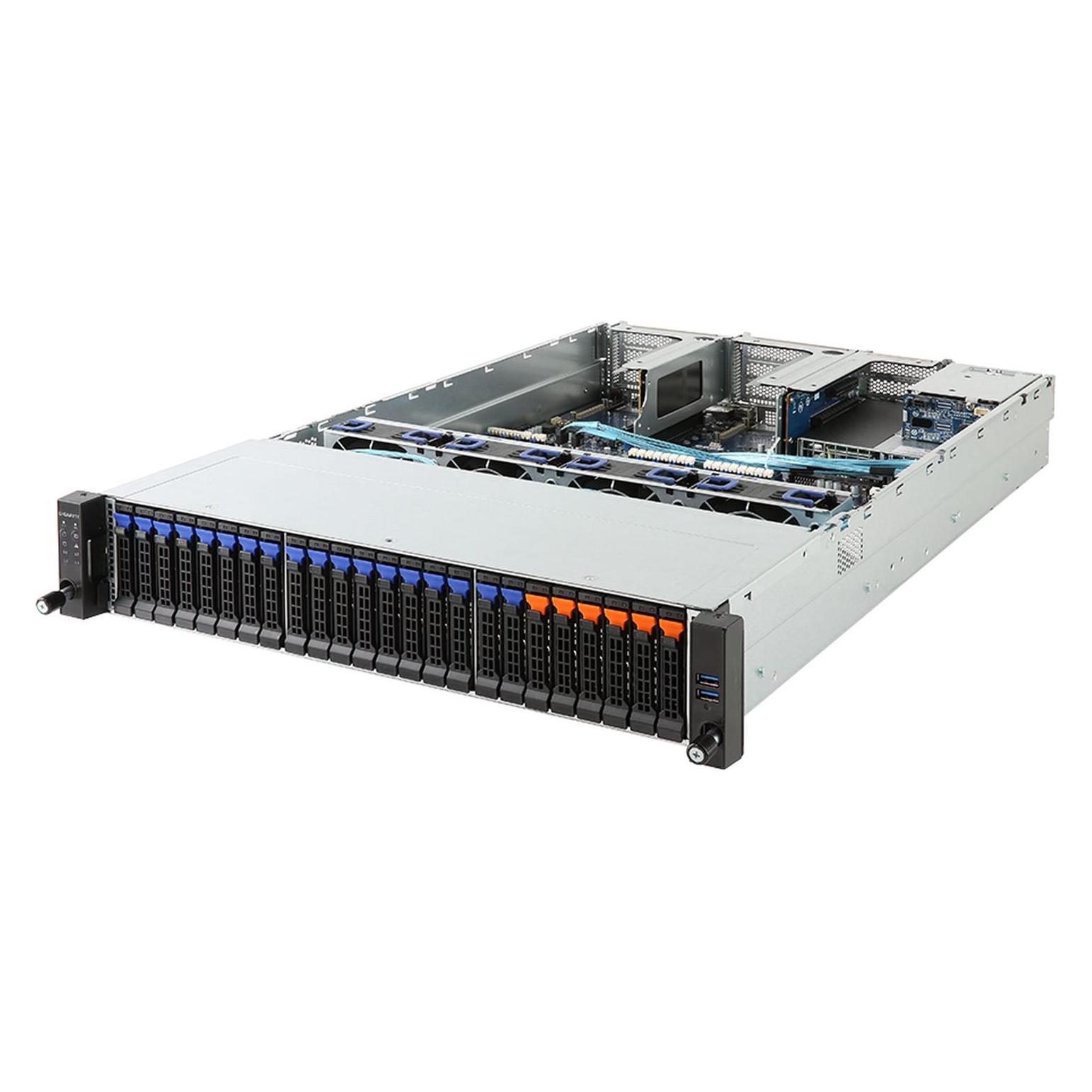 Gigabyte AMD EPYC 7002/7001 DP Server R281-Z91 (rev. A00), Server Barebone