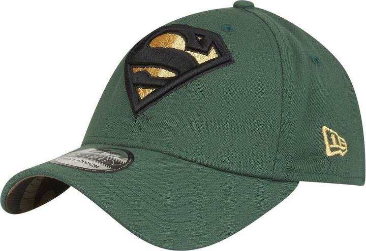 Actual product image New Era 39Thirty Stretch Cap - SUPERMAN cilantro - L/XL (XL)