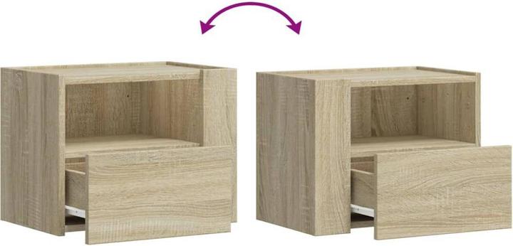 Immagine prodotto vidaXL Wand-Nachttisch (45 x 30 x 35 cm)