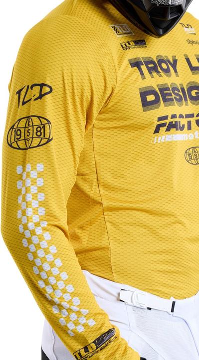 Actual product image Troy Lee Designs GP Pro Air Jersey, Factory, gold, M (M)