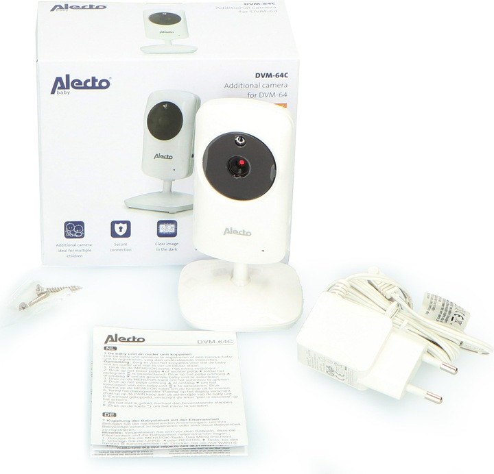 Image du produit Alecto Caméra supplémentaire DVM-64C (Vidéo et audio, 300 m)