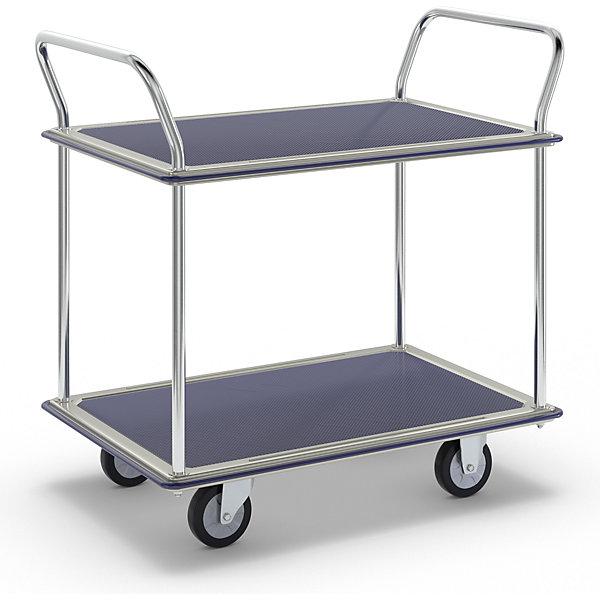 Produktbild kaiserkraft Tischwagen verchromt (250 kg)