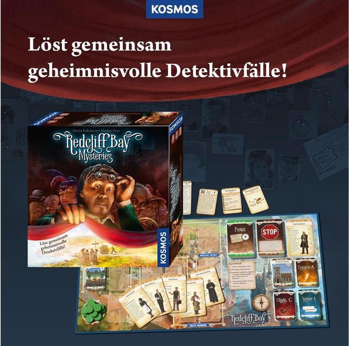 Produktbild Kosmos Redcliff Bay Mysteries, d (Deutsch, 1 - 5 Spieler)