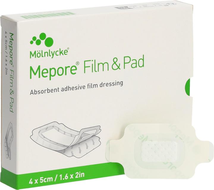 Produktbild Mepore Film & Pad 4x5cm (neu) 5 Stk (5 x)