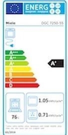 Energy Label Miele DGC 7250-55