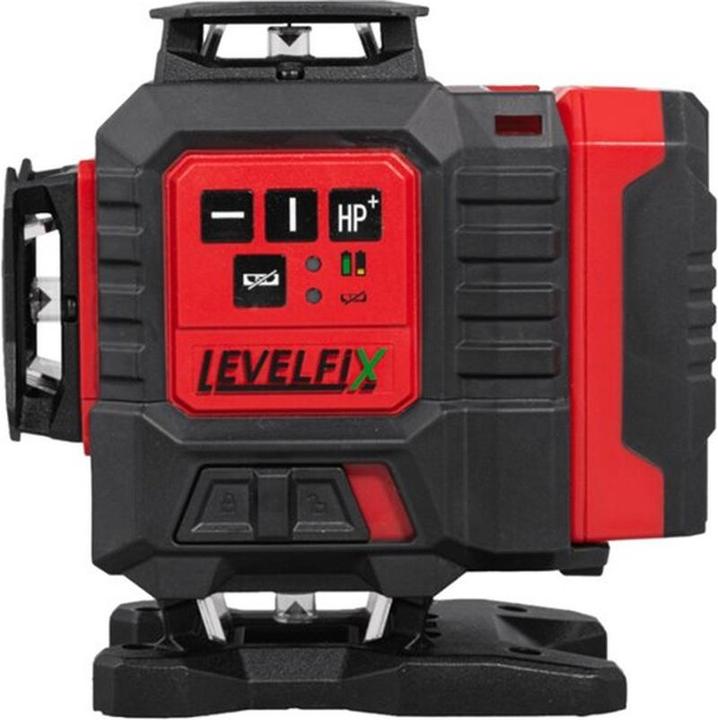 Actual product image Levelfix CCL284G 4D Crosslaser 360â ° Set incl. Trapse - Green - 30m - 16 lines - Bluetooth - IP54