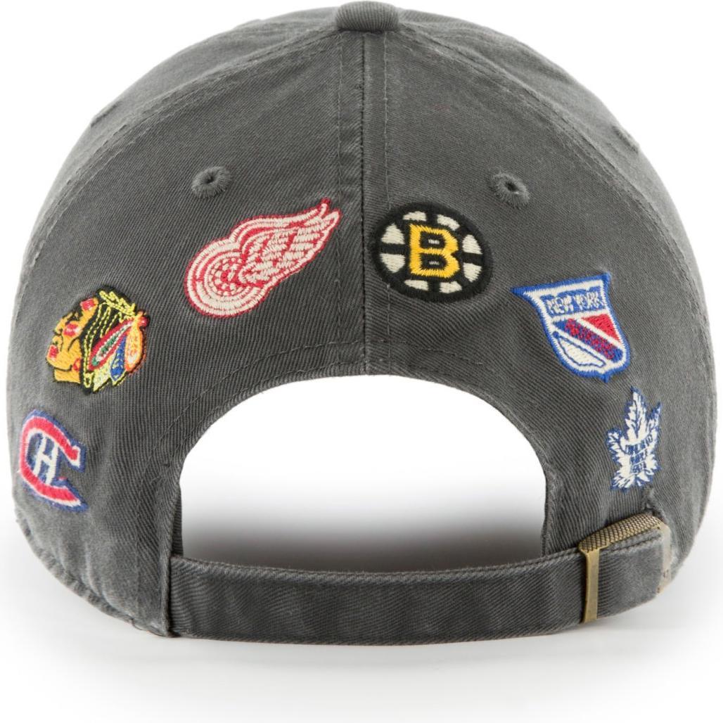 Thumbnail - 47 Brand, Herren, Cap, Henrick Original Six, Grau, (One Size)