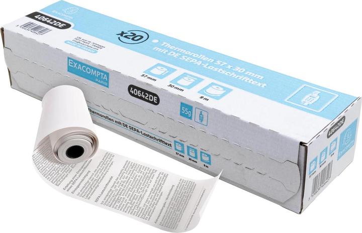 Actual product image Exacompta Thermal Cash Roll EC-Cash57x30