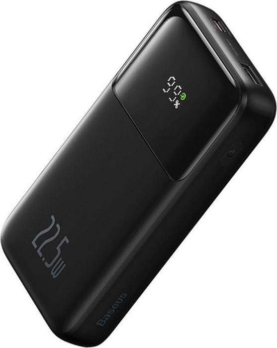 Immagine prodotto Baseus Powerbank Comet 20000mAh, USB do USB-C, 22.5W (nero) (20000 mAh, 22.50 W, 77 Wh)