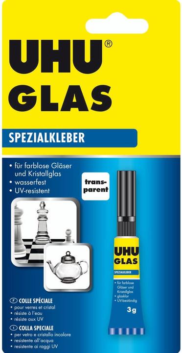 Immagine prodotto UHU Vetro (3 g, 3 ml)