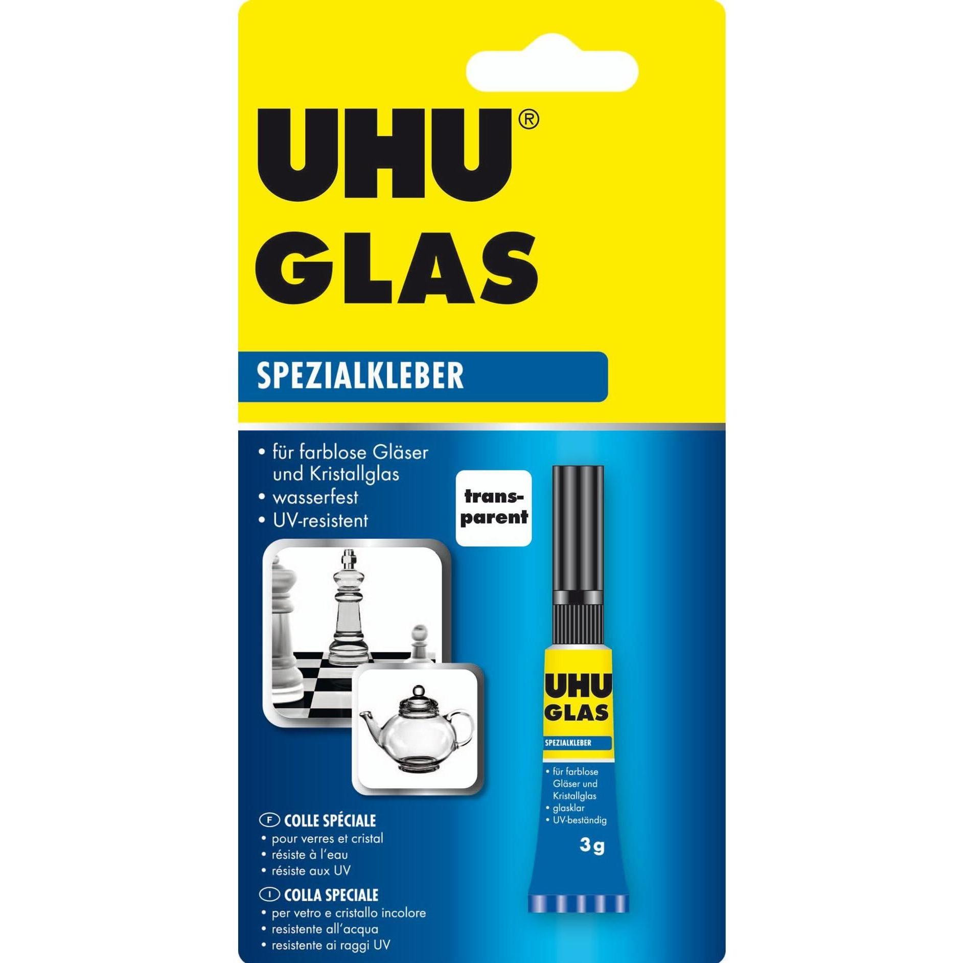 UHU, Klebstoff, Glas (3 g, 3 ml)