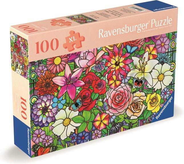 Immagine prodotto Ravensburger Puzzle 12001364 - Finestra di fiori - Puzzle per anziani e senior, con 100 (100 pezzi)