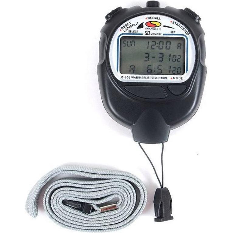 Smj Sport, Orologio da polso, Cronometro Sport JS-606 50x, (Cronografo)