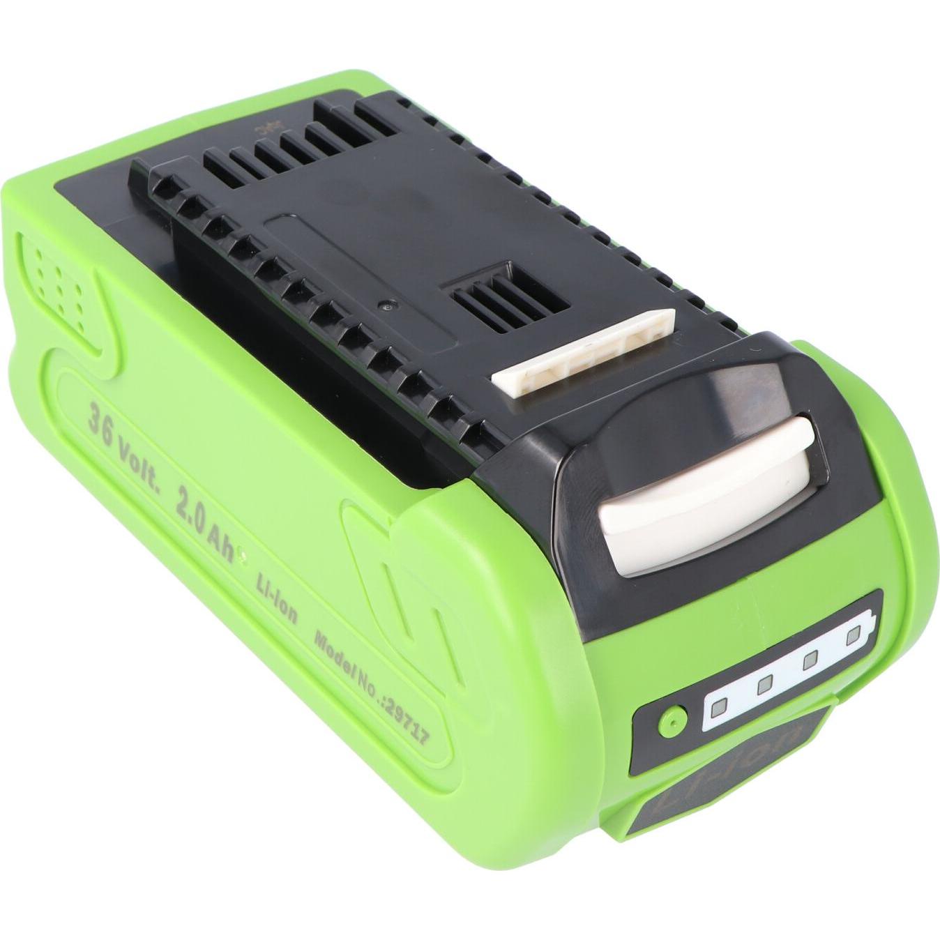 Thumbnail - XCell, Werkzeugakku + Ladegerät, Akku passend für Greenworks G-max. 40V Lawnmower, 2500007, Li-Ion, 36V 1500mAh, 54Wh (3...