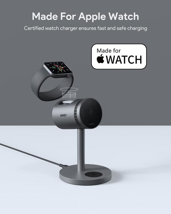 Image du produit Aukey MagFusion 3-en-1 Pro (15 W)