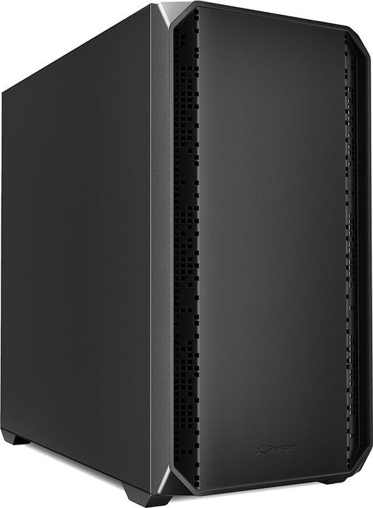 Actual product image Sharkoon MK2 Black mATX (black) (mATX, Mini-ITX)