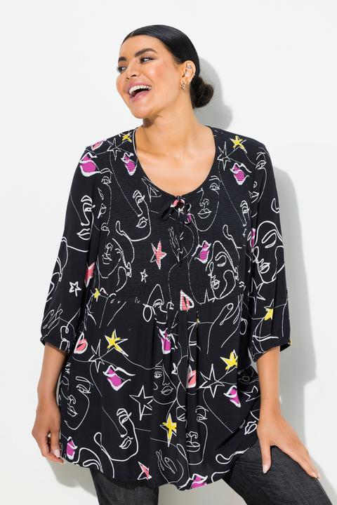Produktbild Ulla Popken Smok-Bluse (50, 52)