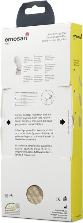 Immagine prodotto Emosan supporto per ginocchio medi Plus (M)