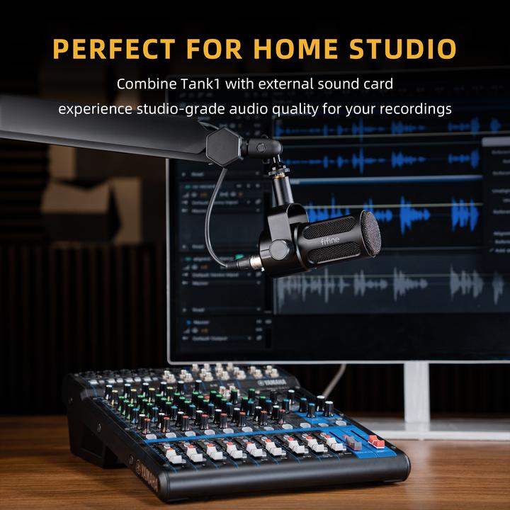 Immagine prodotto Fifine Tank1 XLR dynamic professional microphone for recording, singing and podcasting