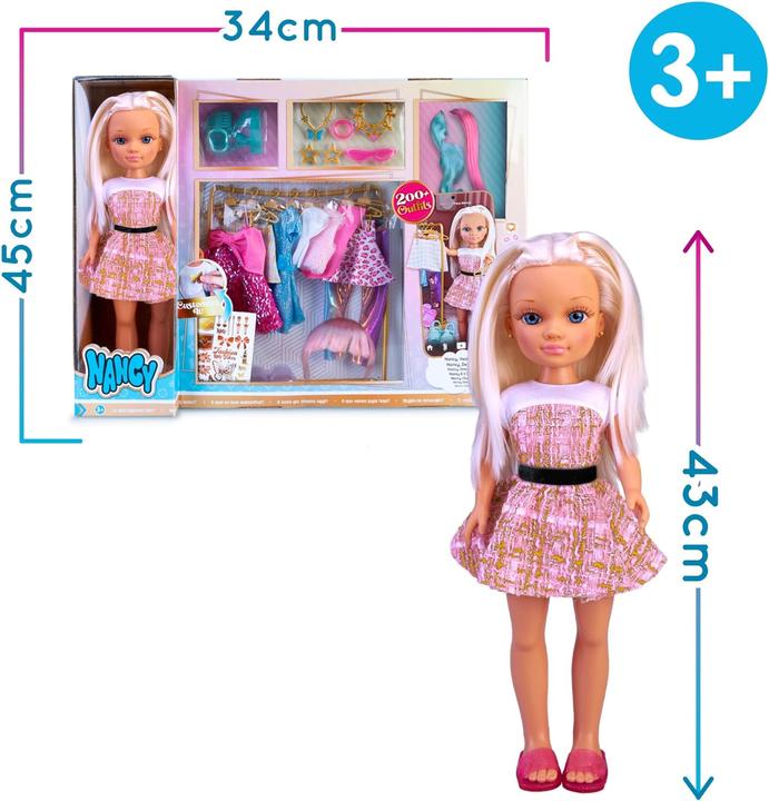 Actual product image Famosa Nancy And Her Wardrobe